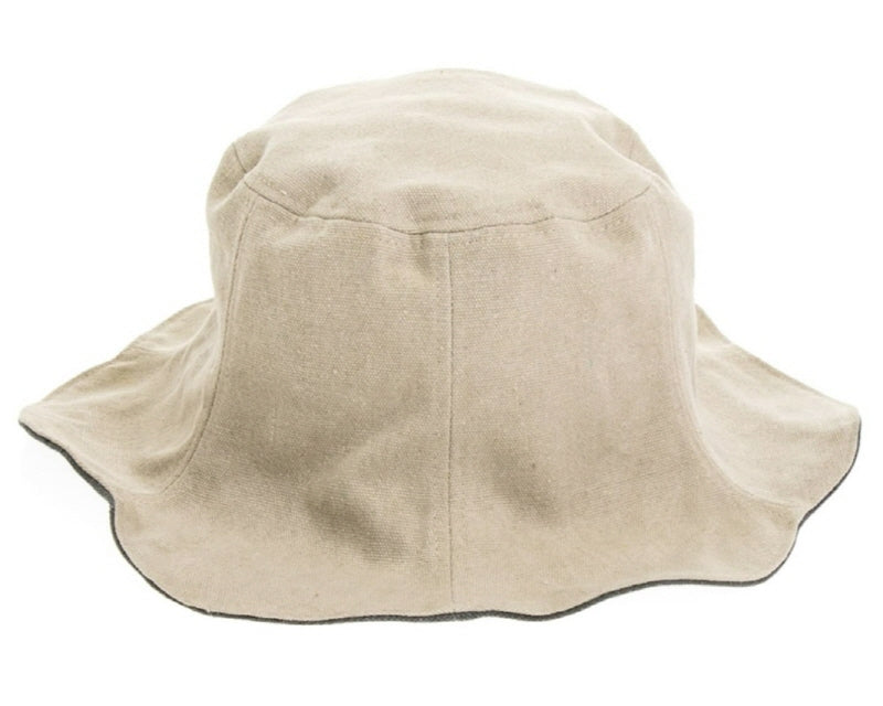 A468-REVERSIBLE CANVAS BUCKET HAT