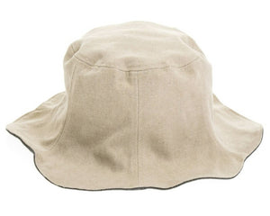 A468-REVERSIBLE CANVAS BUCKET HAT