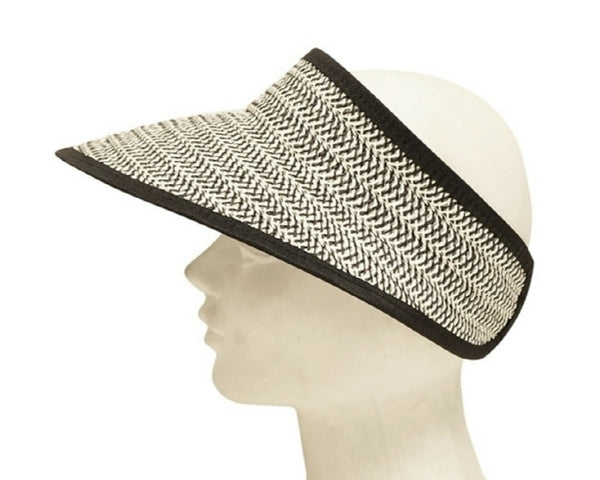 A534-LIGHTWEIGHT STRAW SUN VISOR