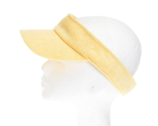 A535-COLOR POP TERRY CLOTH SUN VISOR