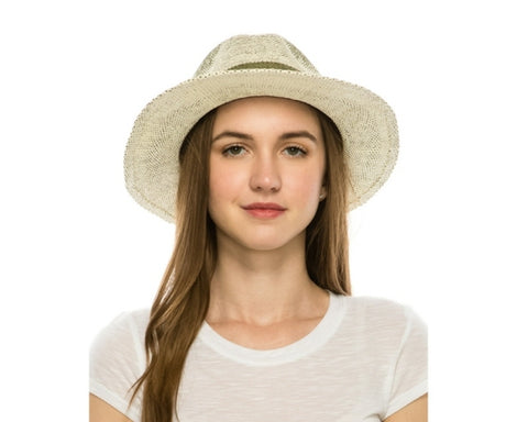 A570-TOYO STRAW OMBRE PANAMA HAT