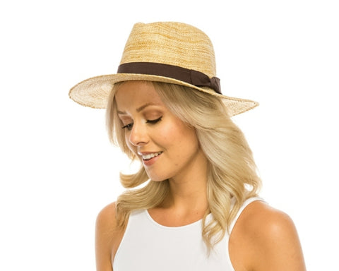 A571-TEXTURED TOYO PANAMA HAT