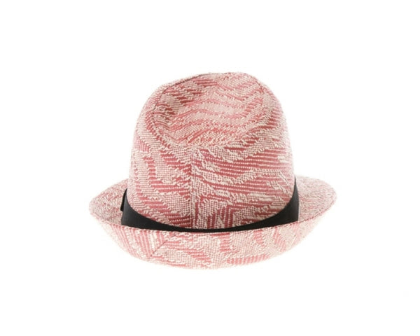 A580-ANIMAL STRIPES SUMMER FEDORA