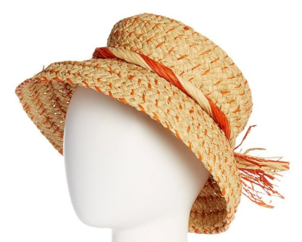 A641-RUSTIC RAFFIA SUN HAT