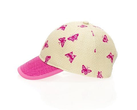 A675-KID'S BUTTERFLY BASEBALL CAP