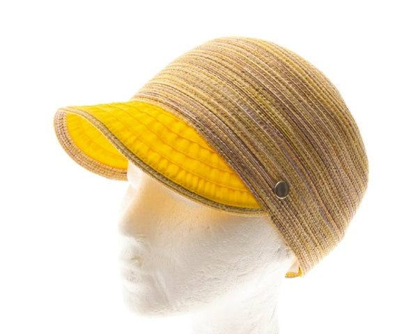 A682-STRAW + RIBBON CAP