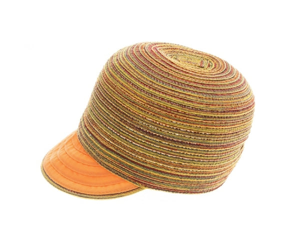 A682-STRAW + RIBBON CAP