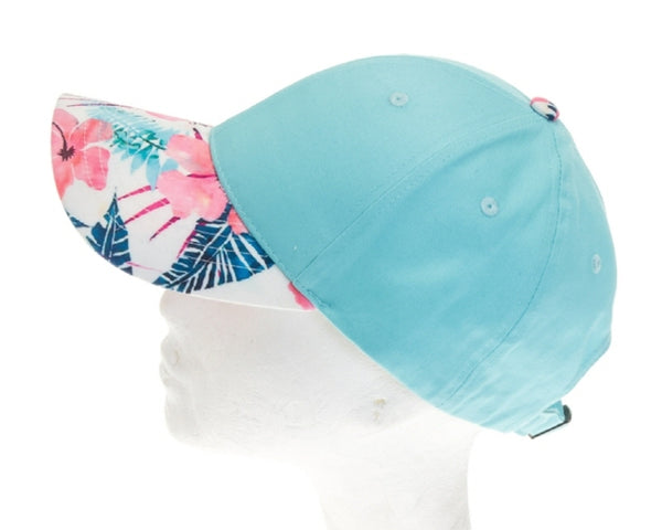 A688-TROPICAL BRIM BASEBALL CAP