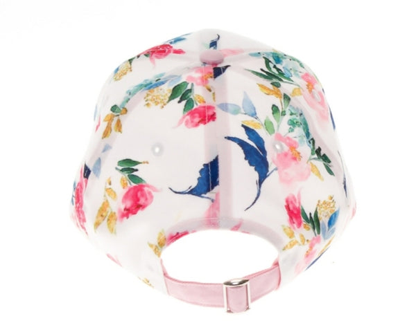 A689-FLORAL CROWN BASEBALL CAP