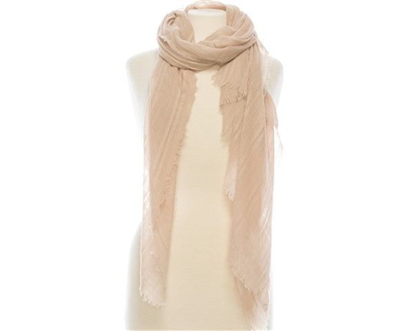 A785-TEXTURED STRIPES SCARF