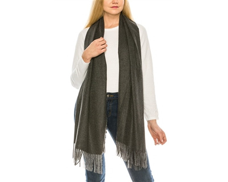 A755-CASHMERE FEEL SHAWL