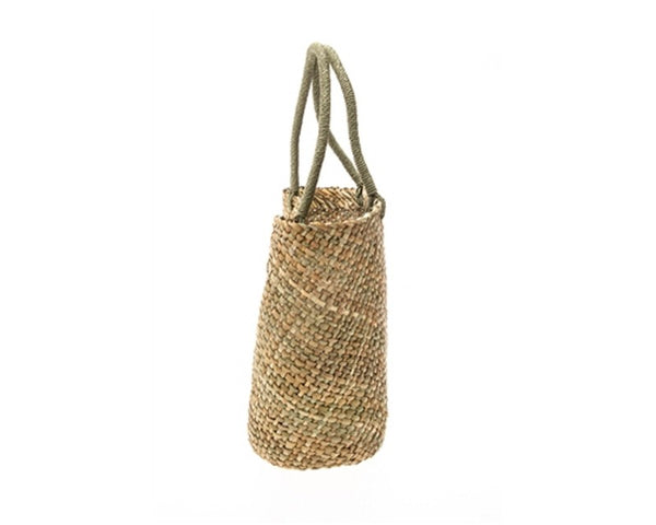 A875-HANDWOVEN SEAGRASS TOTE BAG