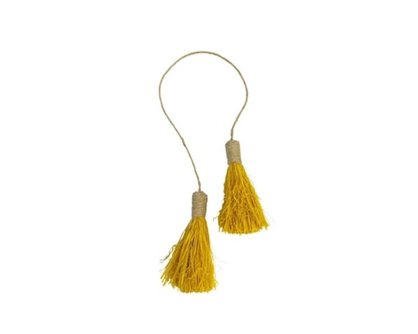 A874-RAFFIA STRAW TASSELS