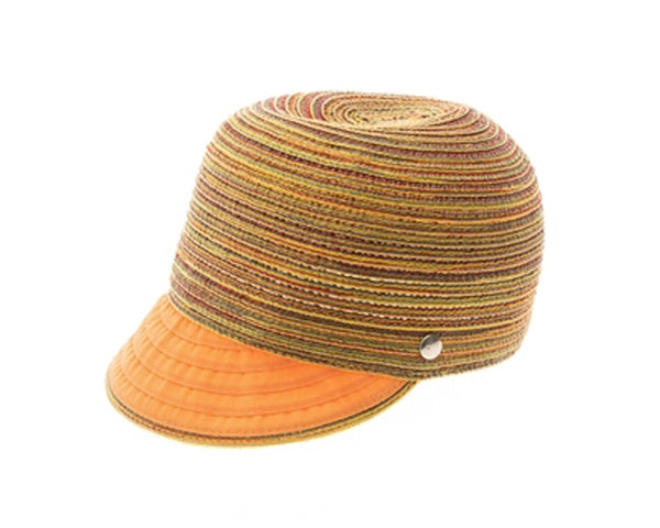 A682-STRAW + RIBBON CAP