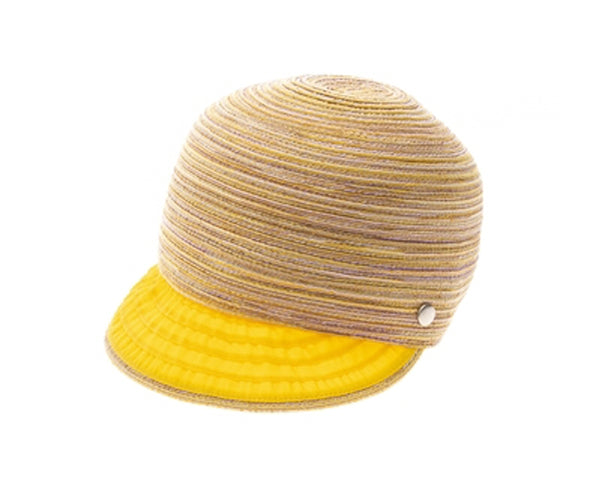 A682-STRAW + RIBBON CAP