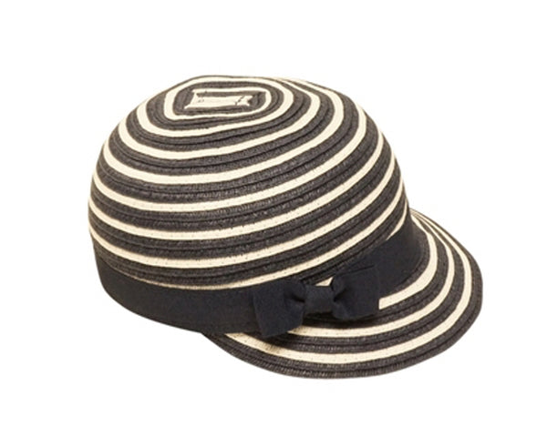 A734-KID'S STRIPED STRAW CAP