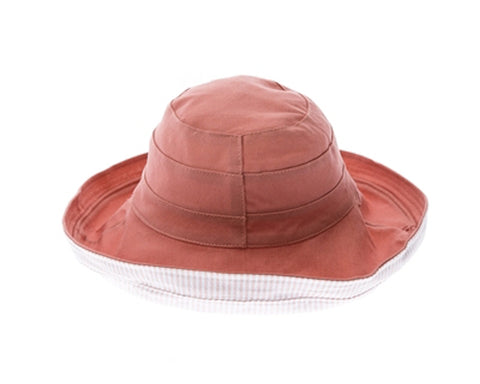 A747-KID'S REVERSIBLE COTTON SUN HAT