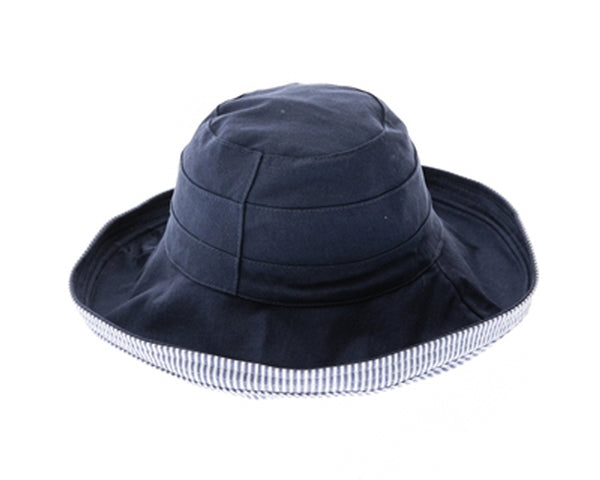 A747-KID'S REVERSIBLE COTTON SUN HAT