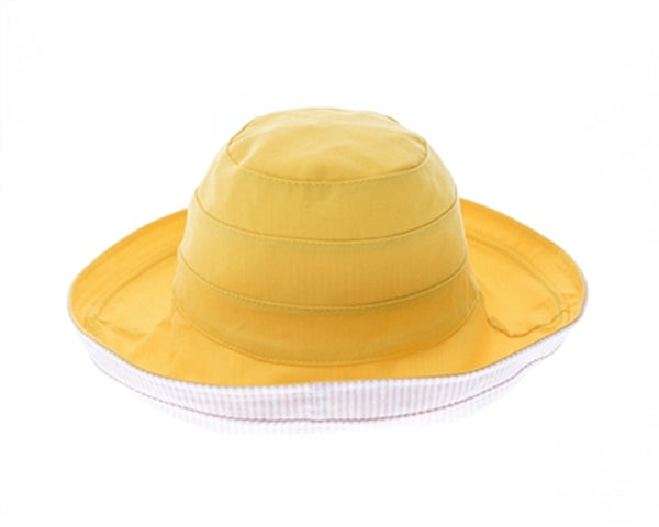 A747-KID'S REVERSIBLE COTTON SUN HAT