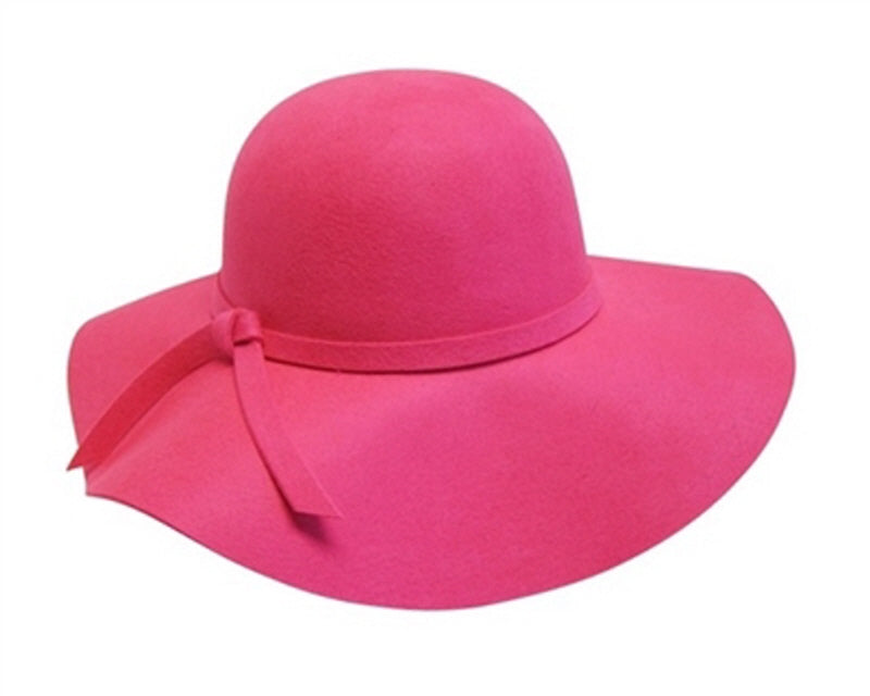 A113-WOOL FELT FLOPPY HAT