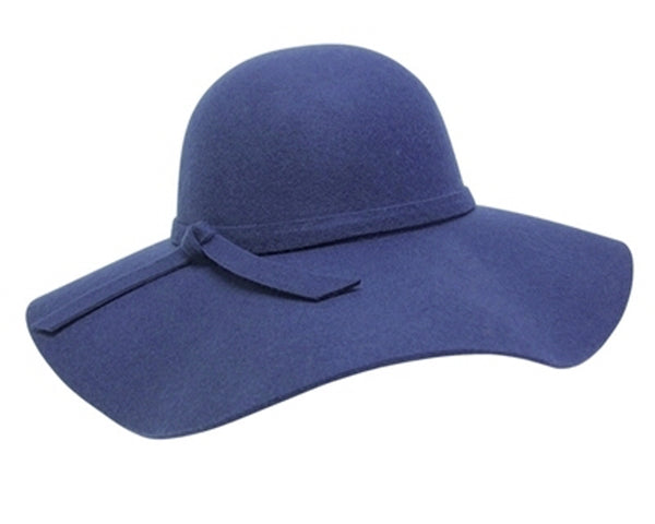 A113-WOOL FELT FLOPPY HAT