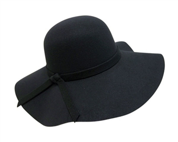 A021-VEGAN FELT FLOPPY HAT