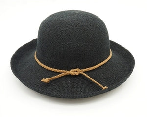 A452-KNITTED HAT TURN UP BRIM