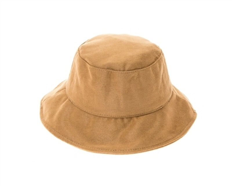 A011-VEGAN SUEDE BUCKET HAT