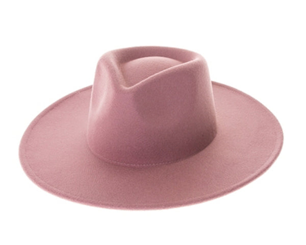 A007-VEGAN FELT RANCHER HAT