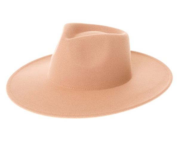 A007-VEGAN FELT RANCHER HAT