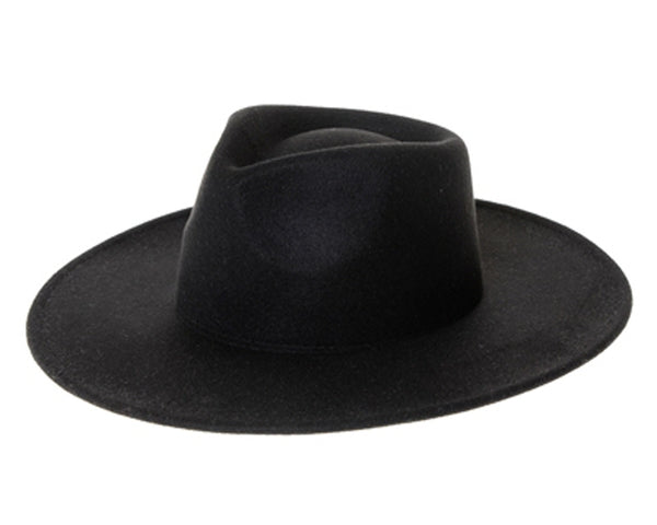 A007-VEGAN FELT RANCHER HAT