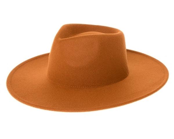 A007-VEGAN FELT RANCHER HAT