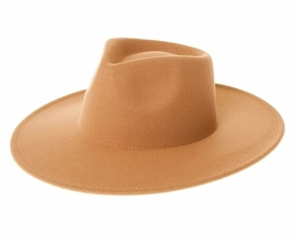 A007-VEGAN FELT RANCHER HAT