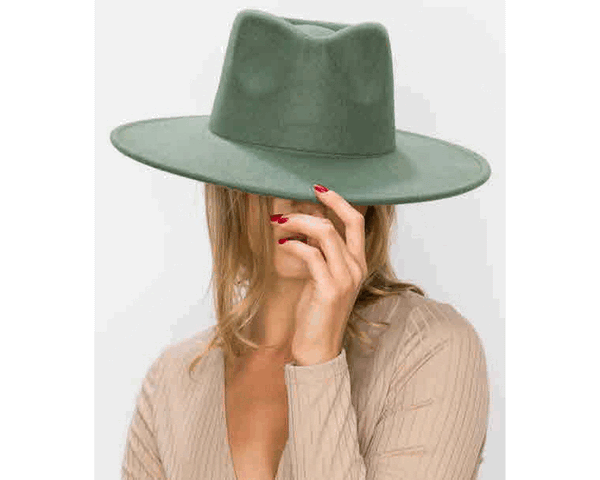 QN3176-WIDE BRIM DANDY PANAMA HAT FOR WOMEN