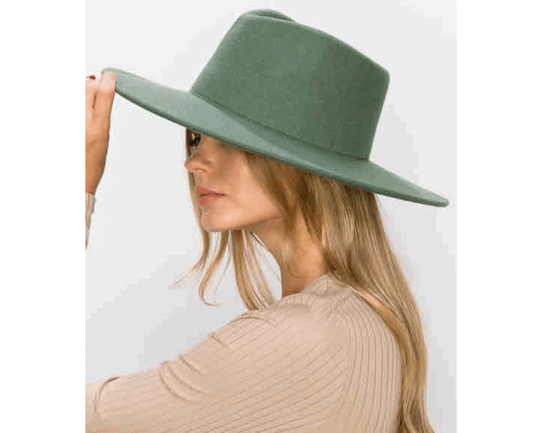 QN3176-WIDE BRIM DANDY PANAMA HAT FOR WOMEN