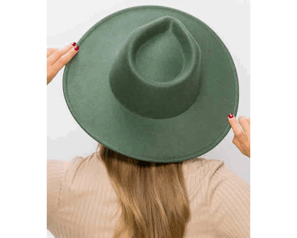 QN3176-WIDE BRIM DANDY PANAMA HAT FOR WOMEN