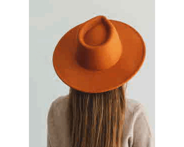 QN3176-WIDE BRIM DANDY PANAMA HAT FOR WOMEN