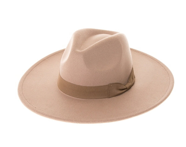 A012-VEGAN FELT PANAMA HAT