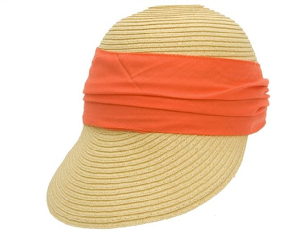 A525- SUN VISOR FACESAVER CAP - FABRIC BAND