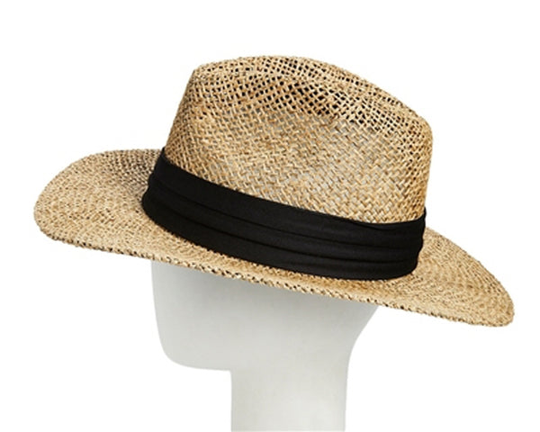 A557-MEN'S SEAGRASS STRAW PANAMA HAT