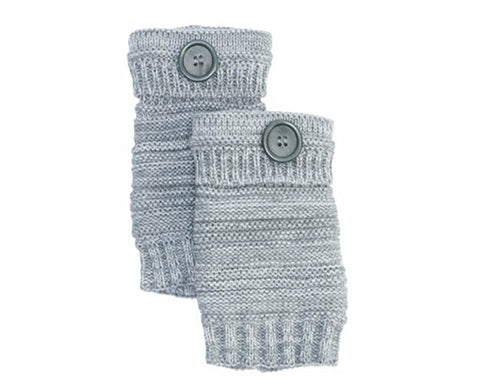 A062-MARLED BUTTON BOOT CUFFS (1 PAIR)