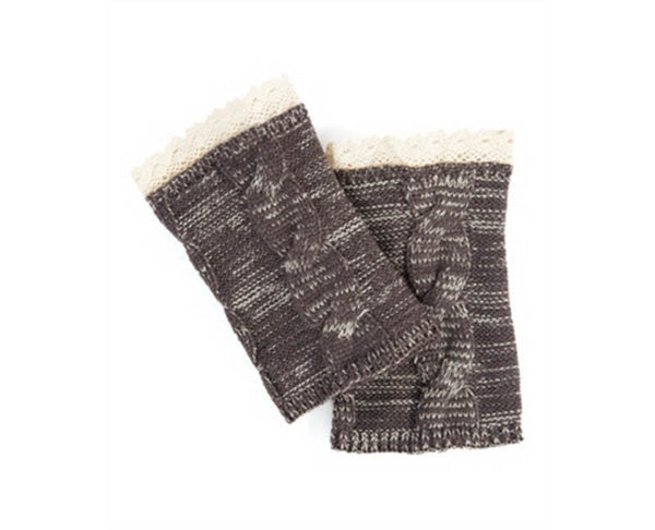 A060-MARLED LACE BOOT CUFFS (1 PAIR)