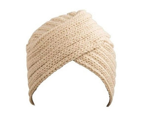 A047-KNIT WINTER TURBAN