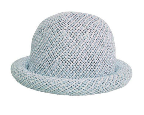 A471-LADIES STRAW ROLLER HAT