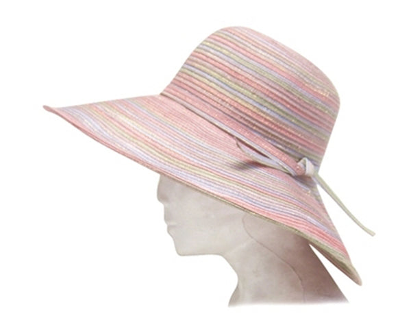 A291-RAINBOW DOWNBRIM HAT