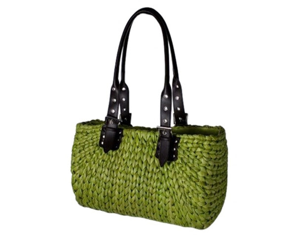 A933-CORN HUSK SHOULDER BAG