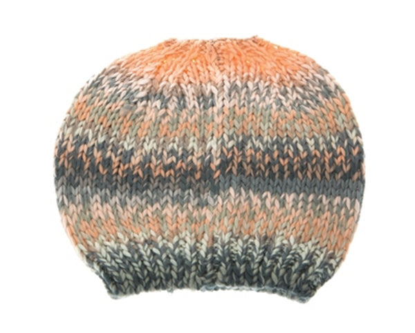 A045-MESSY BUN HAT - SPACE DYED