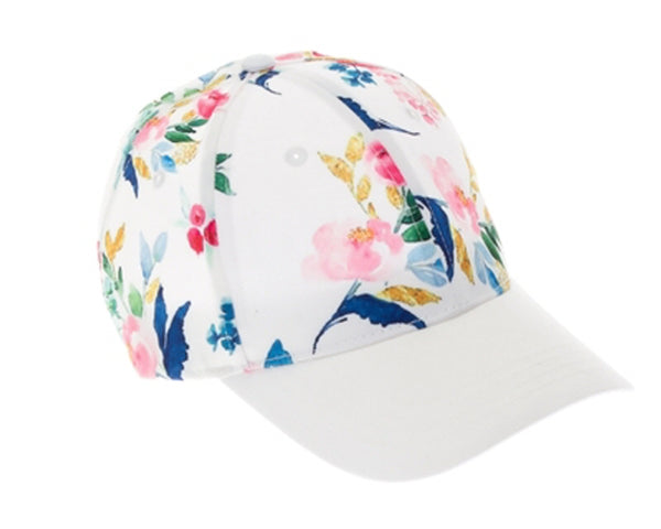 A689-FLORAL CROWN BASEBALL CAP