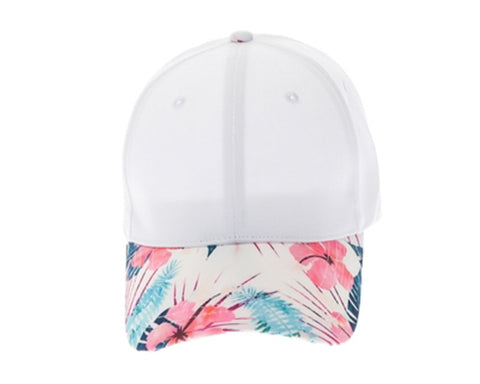 A688-TROPICAL BRIM BASEBALL CAP