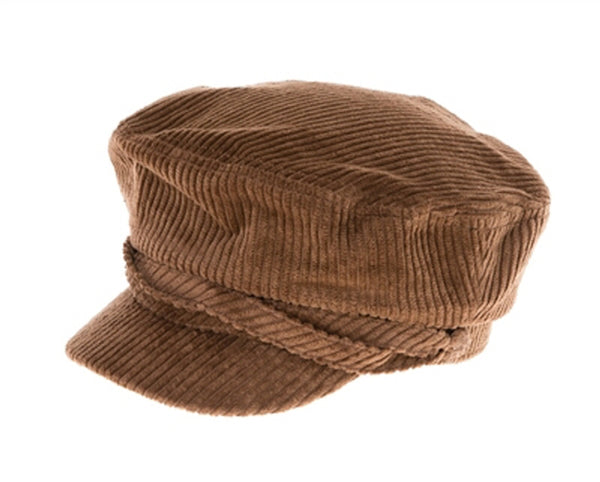 A218-CHUNKY CORDUROY FISHERMAN CAP